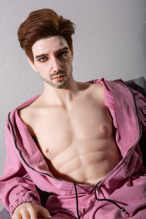 Albert-5ft9/175cm Male Silicone Head Sex Doll