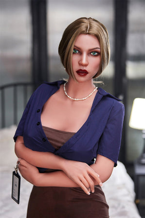 Wanda-5ft 2/158cm Movable Jaw Silicone Head Sex Doll