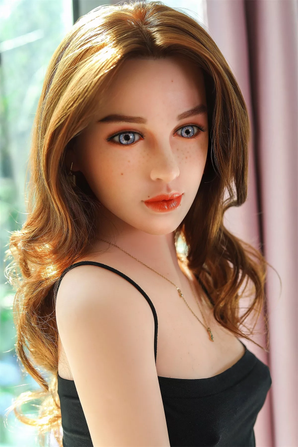 Ambre - 5Ft 2(159cm) A Cup Freckle Style Lovely Realistic Sex Doll (In Stock US)