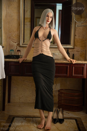 Starpery丨GiGi-176cm/5ft9 C cup New Silicone ROS Sex Doll