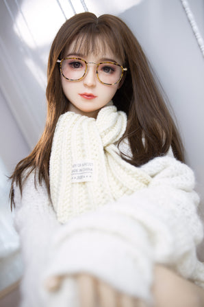 Eden- 4ft10 /148cm Small Breast Silicone Head+TPE Body Sex Doll
